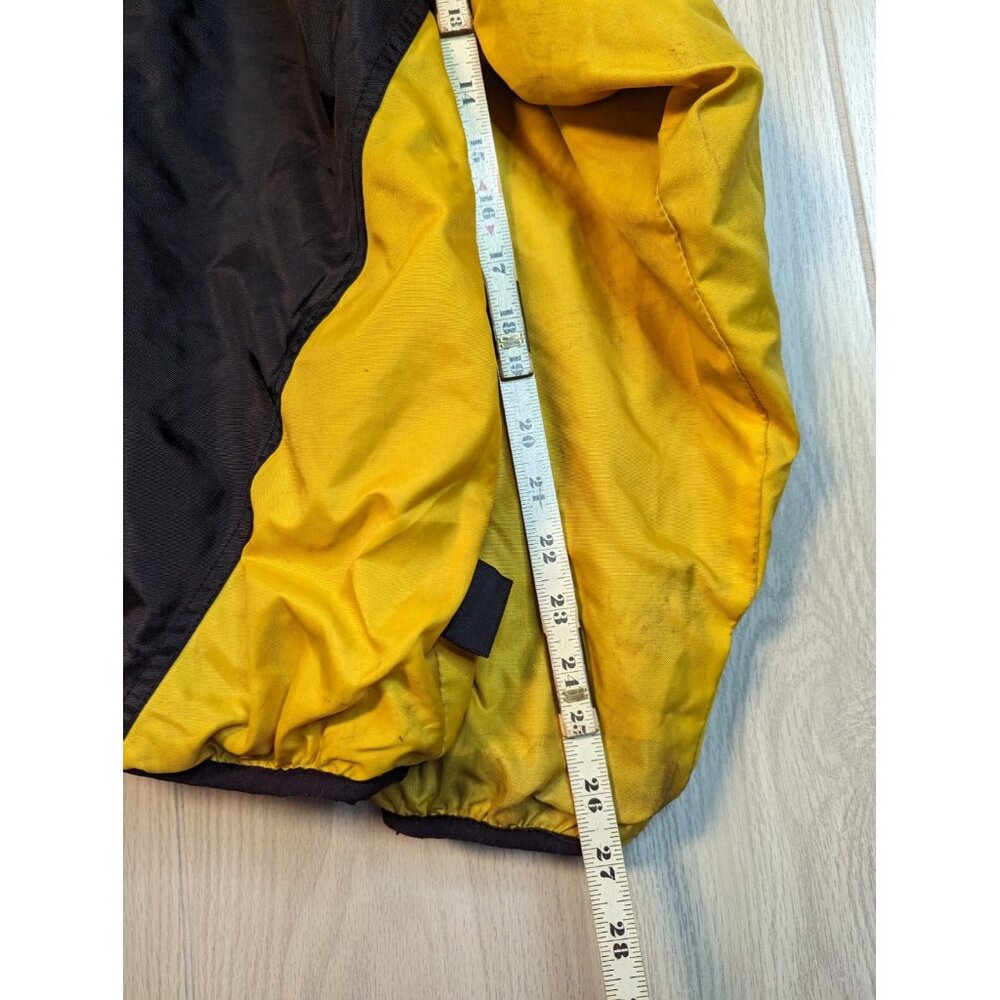 Distressed Pittsburgh Steelers Pullover Windbreaker NFL Men's 2XL Reversible - Picture 10 of 13